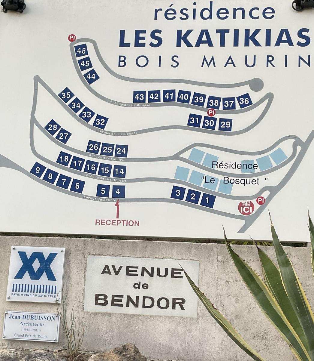 Plan d'accès à la résidence