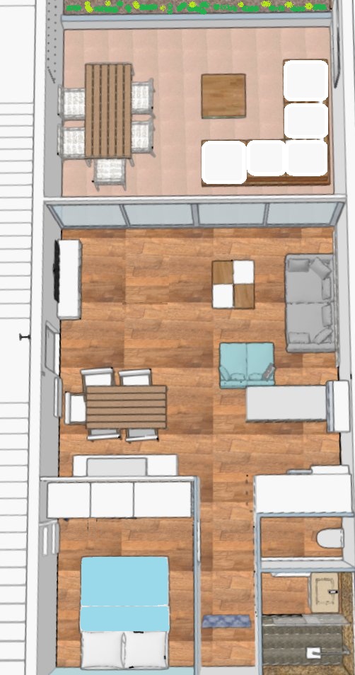 Plan de l'appartement
